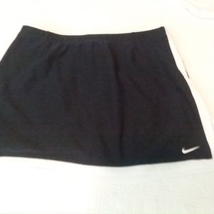 Nike Tennis Skirt  black w white trim   **NWT
